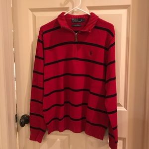 Men’s Polo sweater, size Large