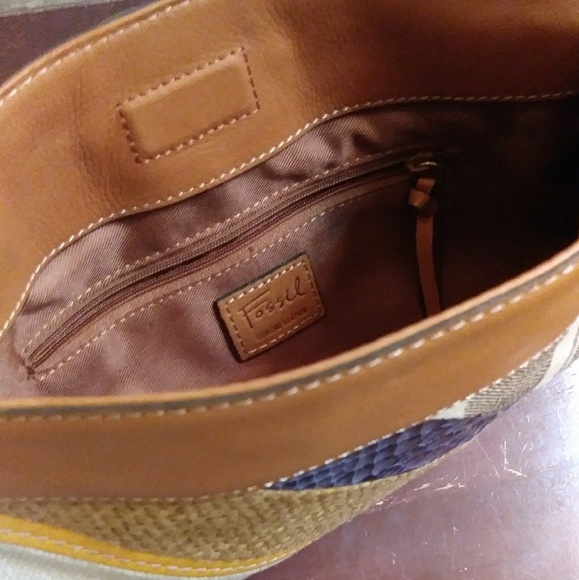 Fossil leather clutch - Picture 6 of 7