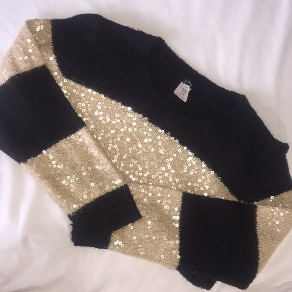 J. Crew Sequin Sweater