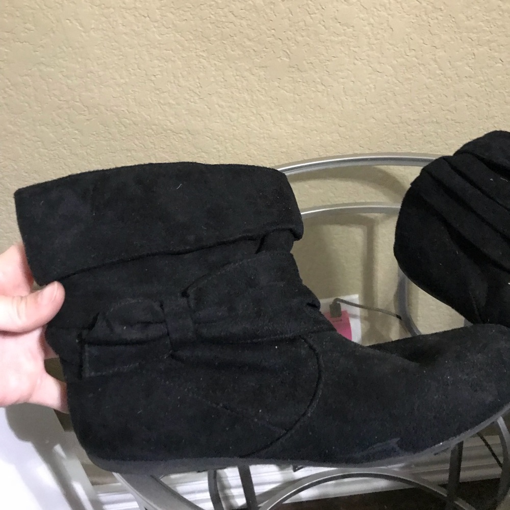 Black booties