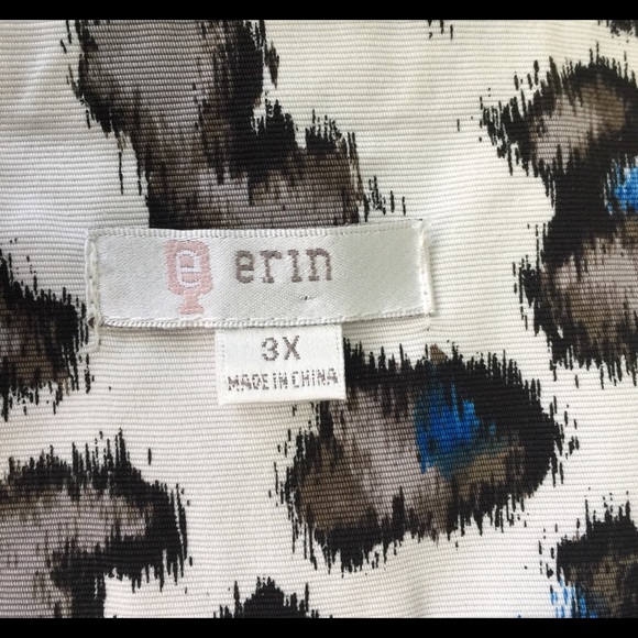 🎉2/$15🎉Erin Animal Print Cotton Jacket/Topper - Picture 5 of 7