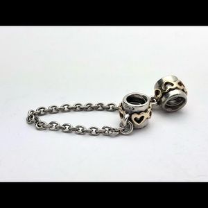 14k Gold Authentic Pandora Charm 925 ALE