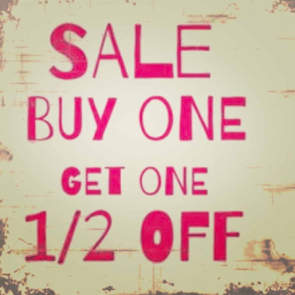 *MOVING SALE* BUY 1 GET ONE 50% 🌸