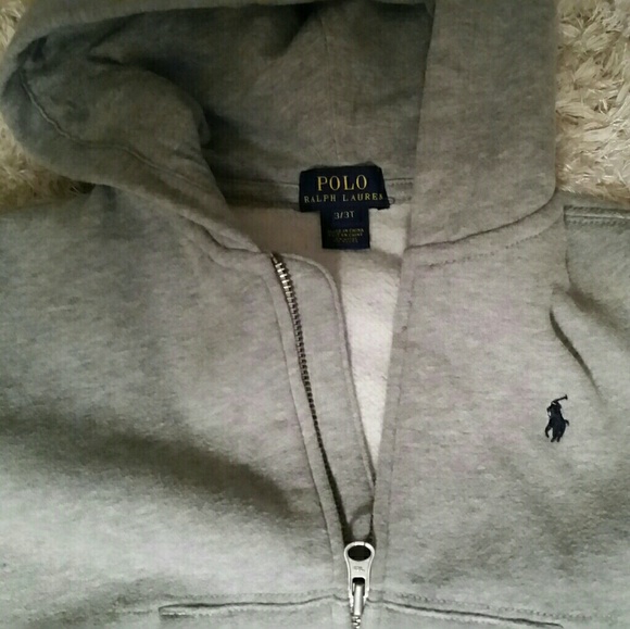 gray polo sweat suit