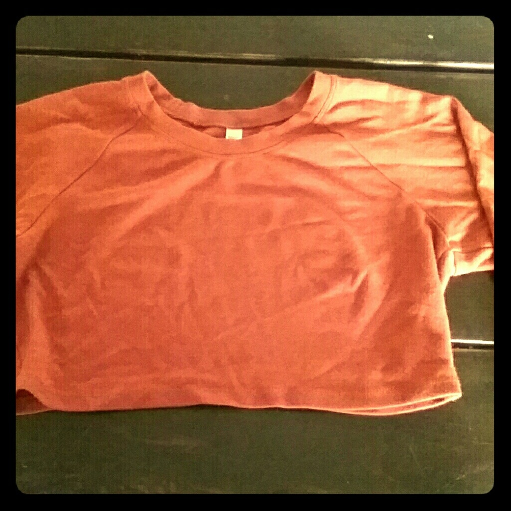 America Apparel crop top.