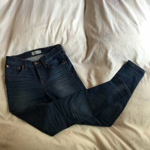 Madewell jeans - 9” high rise skinny skinny 26