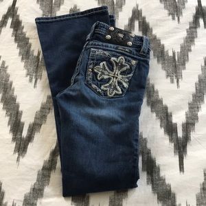 Miss Me girls Jeans size 12 boot cut