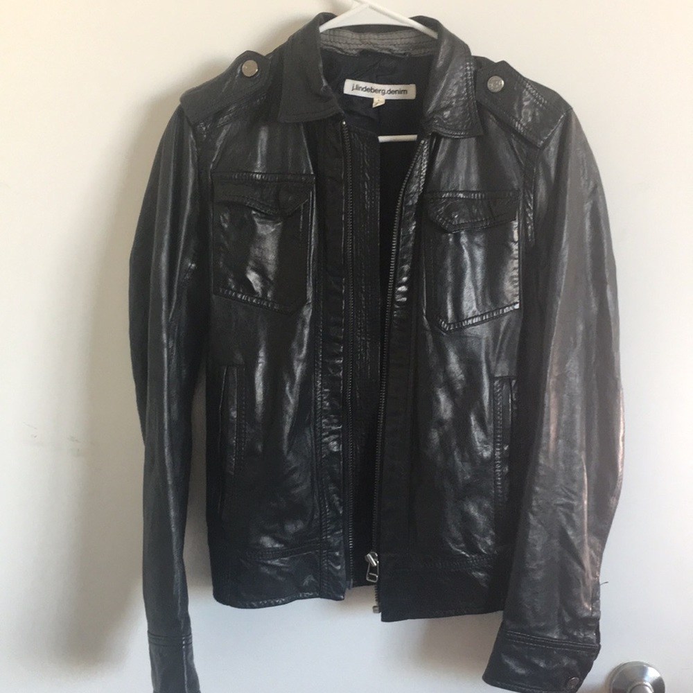Leather jacket