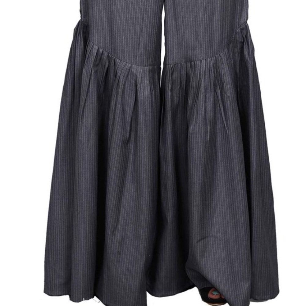 Pin stripe bell bottoms/gharara