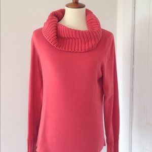 Ann Taylor Loft coral sweater. Large