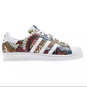 NIB Adidas Superstar The Farm Women BY9168 Brazil