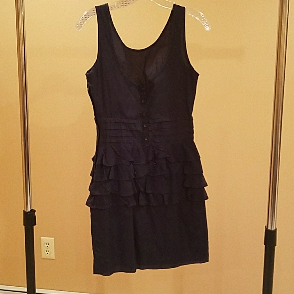 Navy blue dress