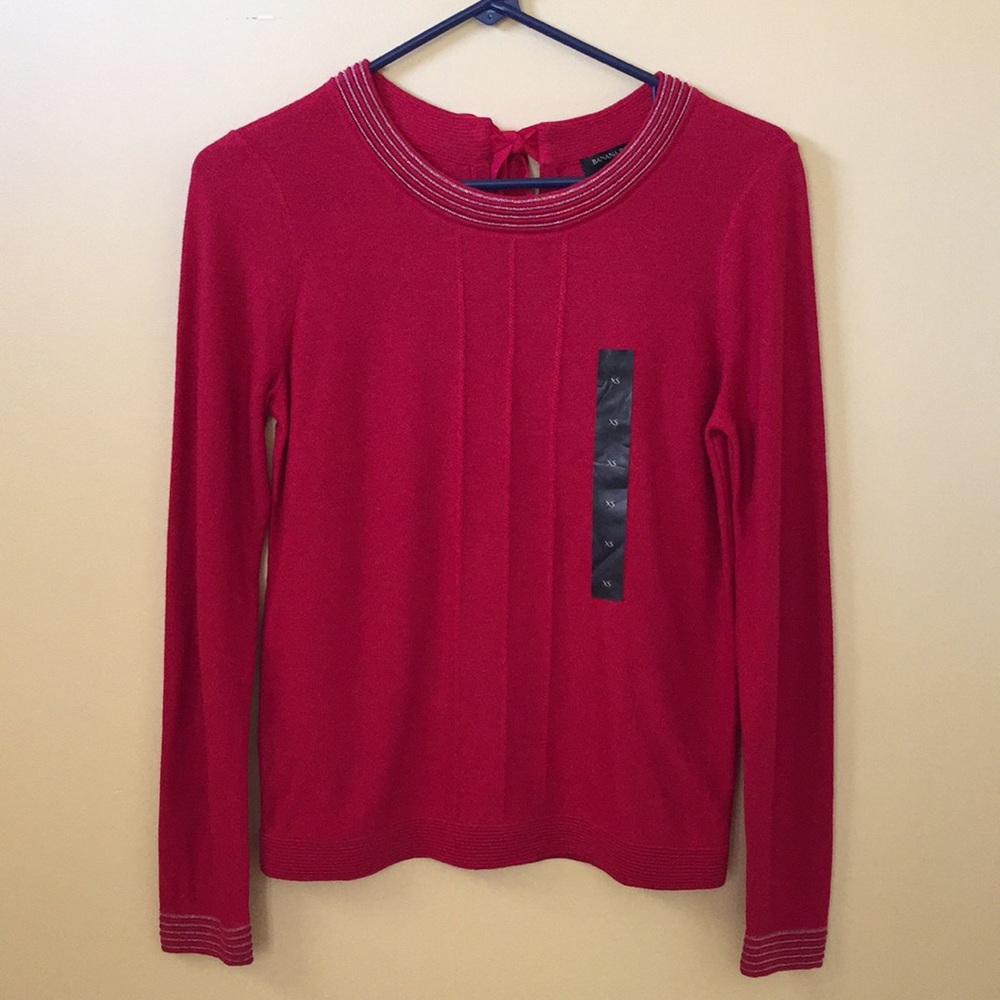 Banana Republic Red Sweater