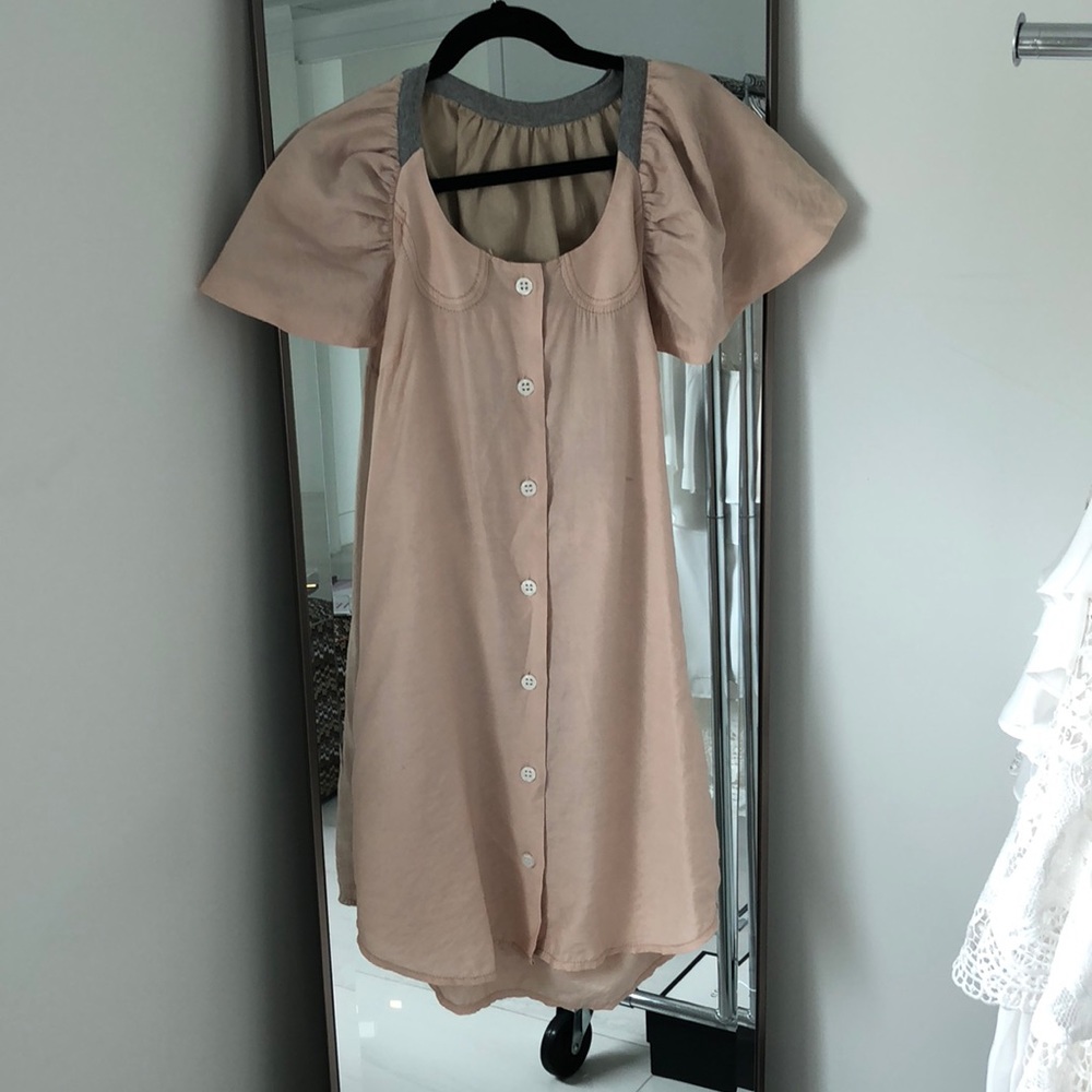 Dress With Cape Detail