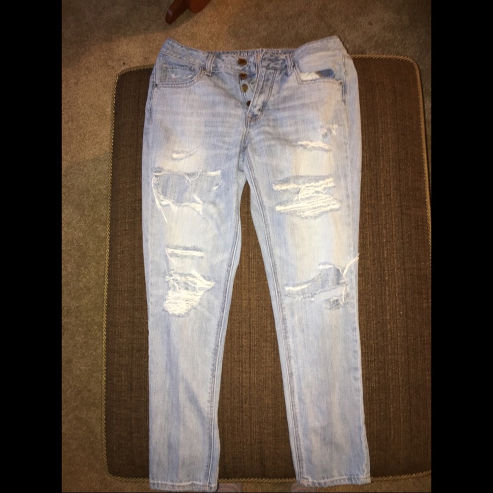 Tomgirl ripped jeans