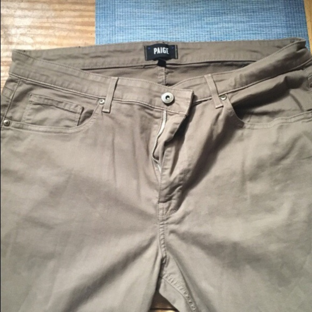 Paige khaki pants