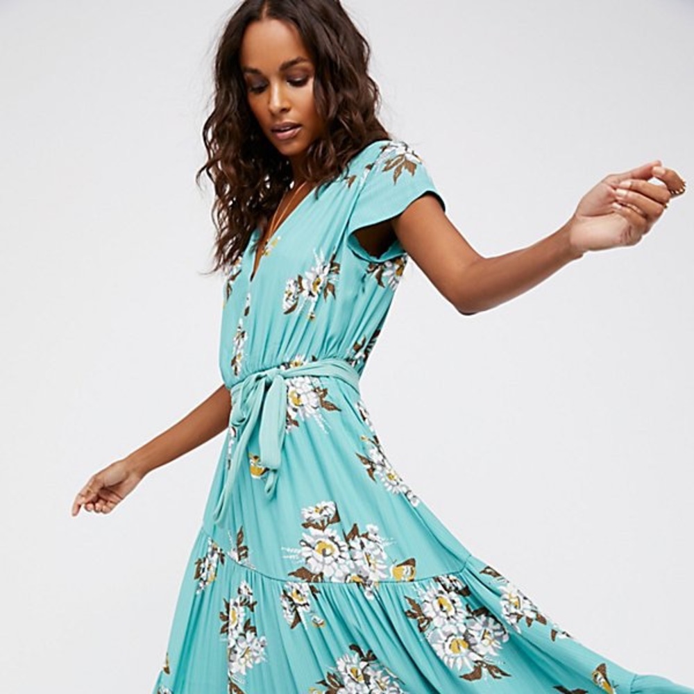 Free People All I Got Printed Maxi Dress