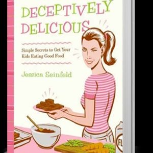 Deceptively delicious hardcover book.