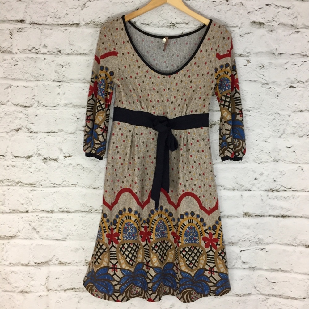 ad:hoc le collezioni floral boho sweater dress M