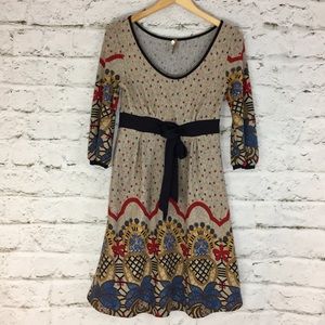 ad:hoc le collezioni floral boho sweater dress M
