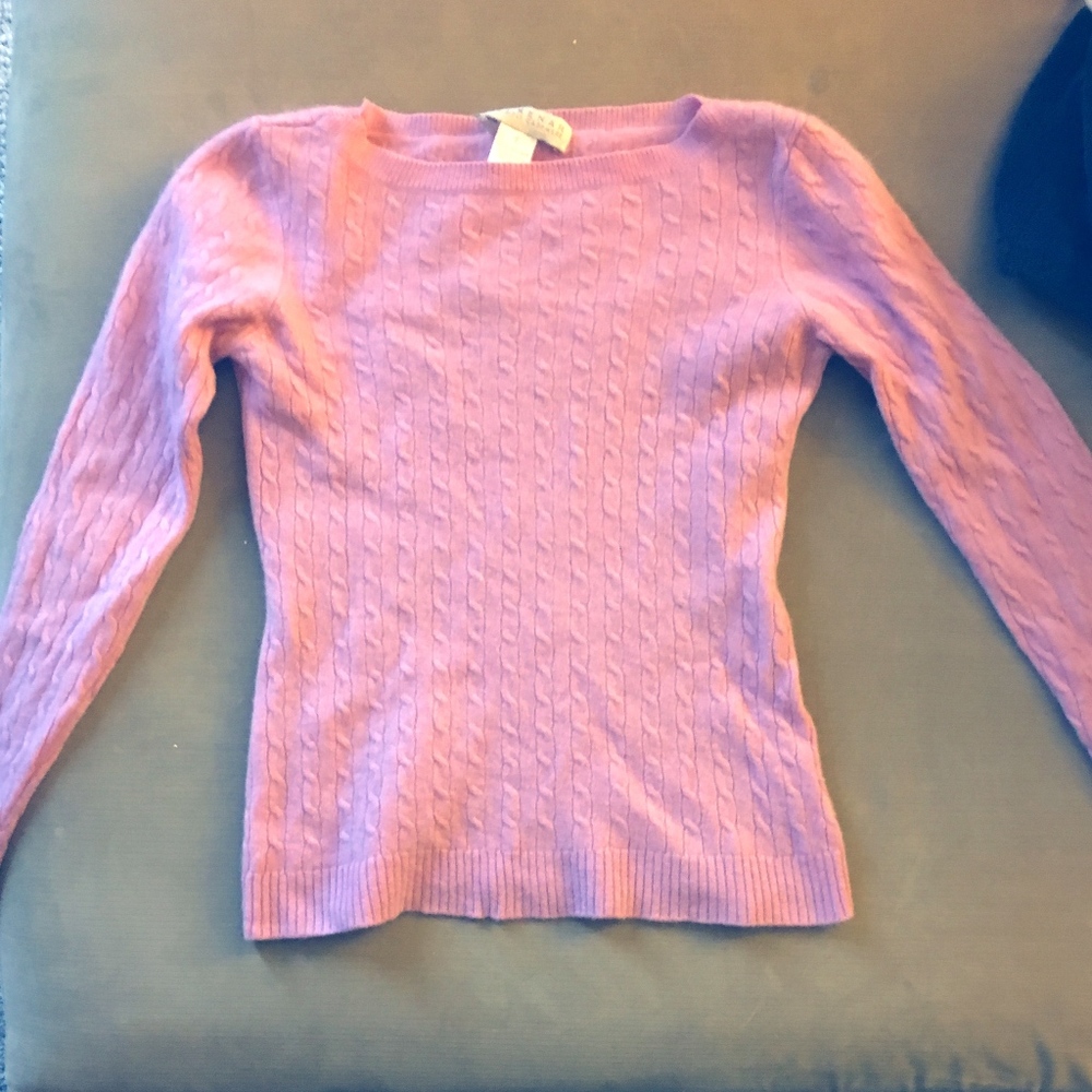 Pink Cashmere Sweater