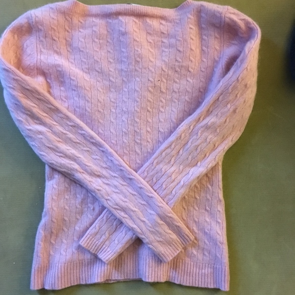 Pink Cashmere Sweater - Picture 3 of 4