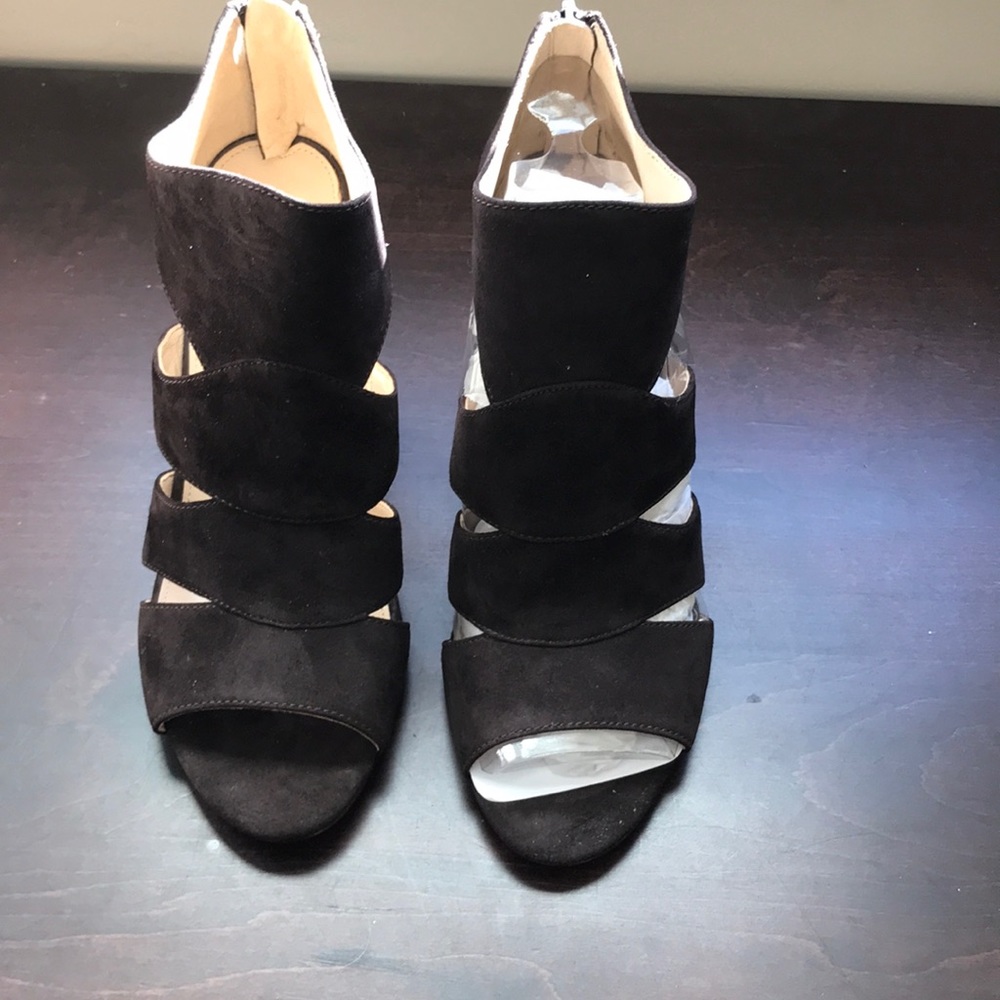 4 in chocolate suede Vis Spiga shoes