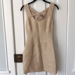 Keepsake Bow Back Dress