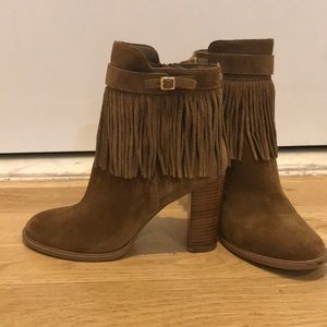 Ivanka Trump Fringe booties