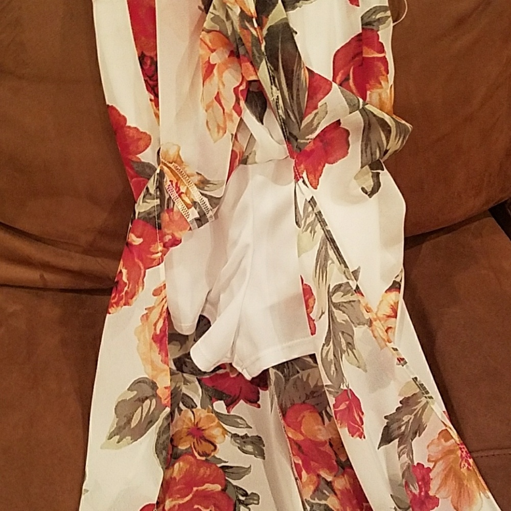 Floral printed dress