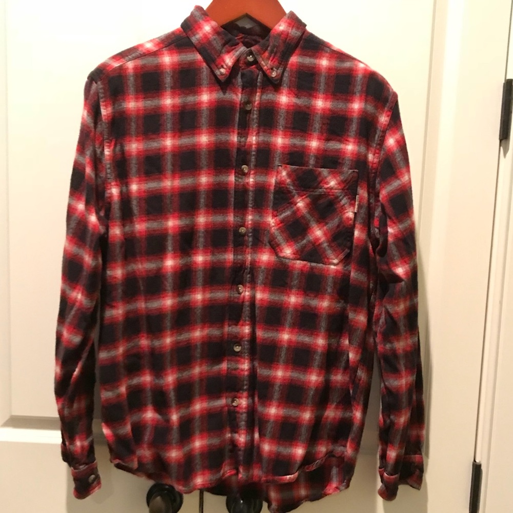 Woolrich Plaid Flannel Shirt