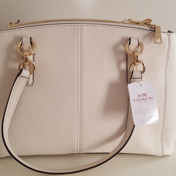 NWT COACH Crossgrain Leather Christie F57520 - Picture 3 of 4