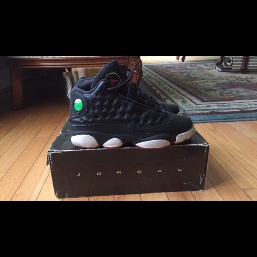NikeAirJordanRetro 13 Playoffs8 Size 7 IN BOX Bred