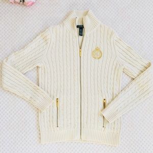 💛NWOT Ralph Lauren Cableknit Cardigan💛