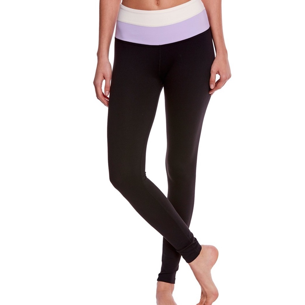 Kate Spade Blocked High Waisted Yoga Leggings