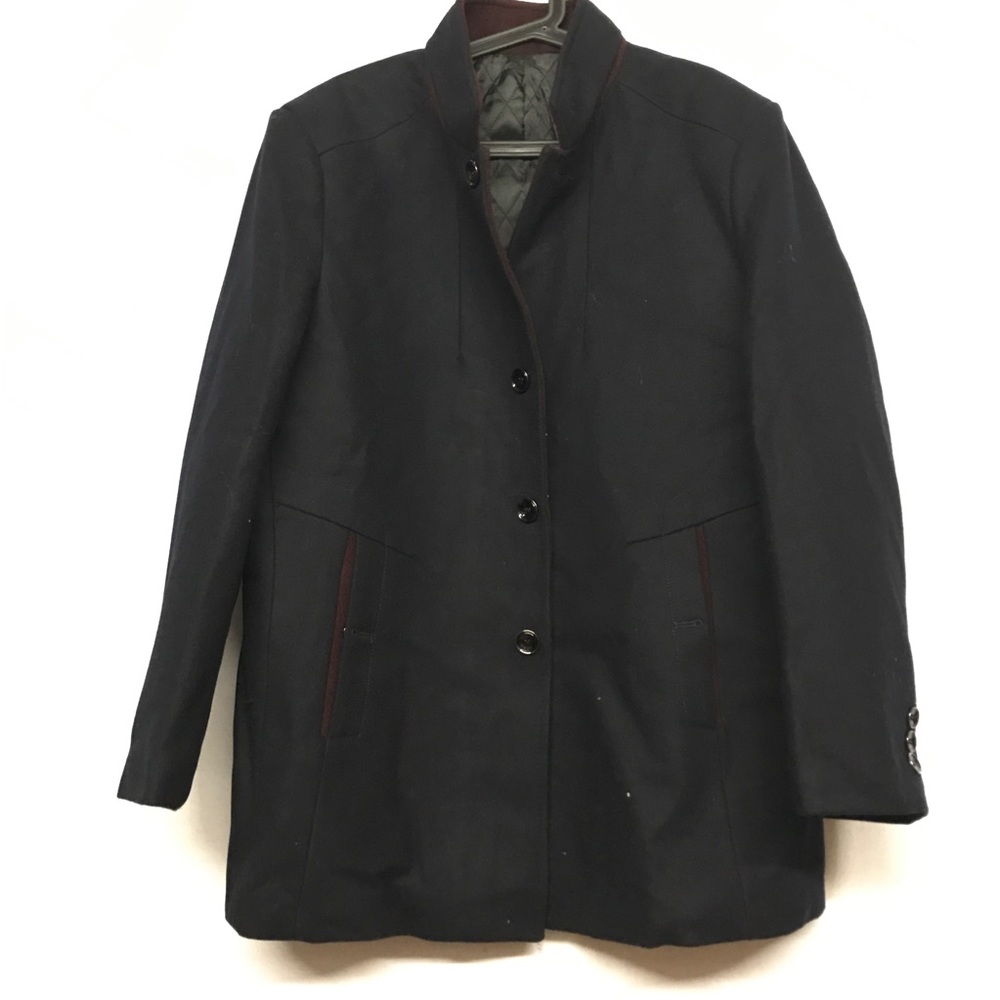 NWOT Midi cashmere wool coat