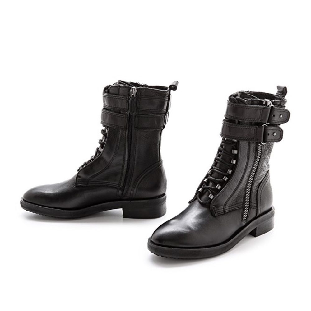 NWOB Dolce Vita Combat Boot Black Size 8.5