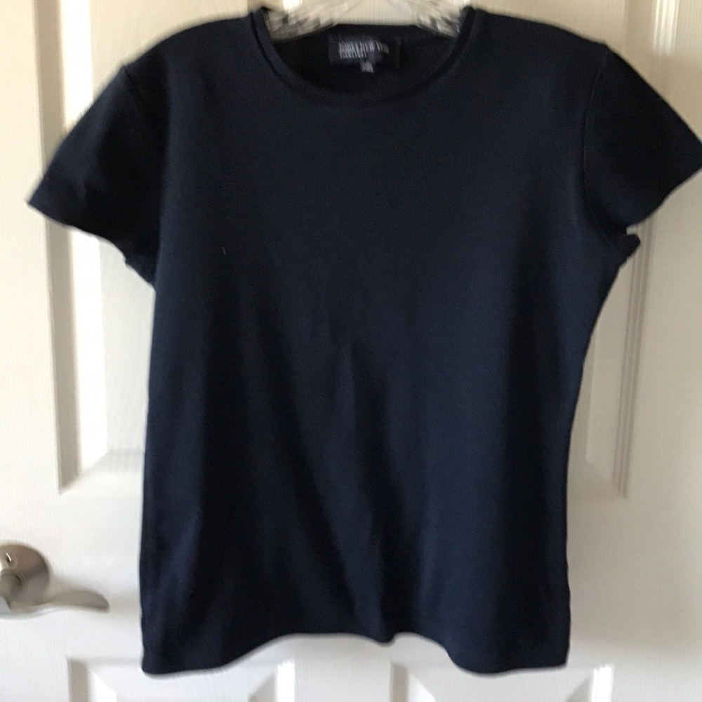 Navy blue top