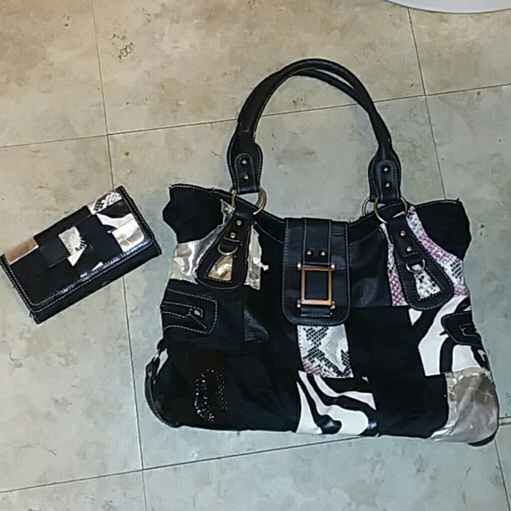 Purse with matching wallet