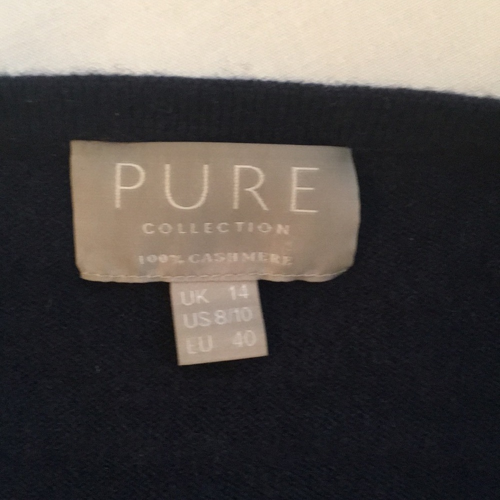 PURE Collection 100% cashmere sweater - Picture 3 of 7