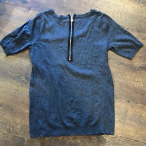 Maternity Zip Back Sweater Top