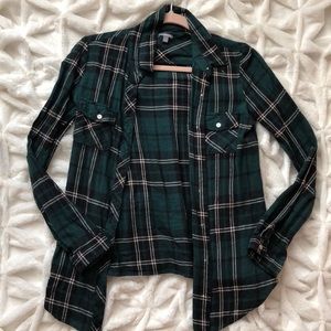 Green flannel