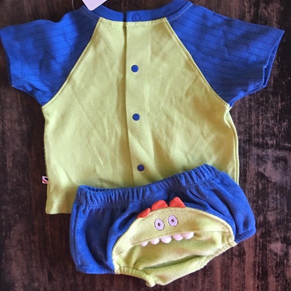 Absorba Shirt and Diaper Cover - Picture 3 of 3