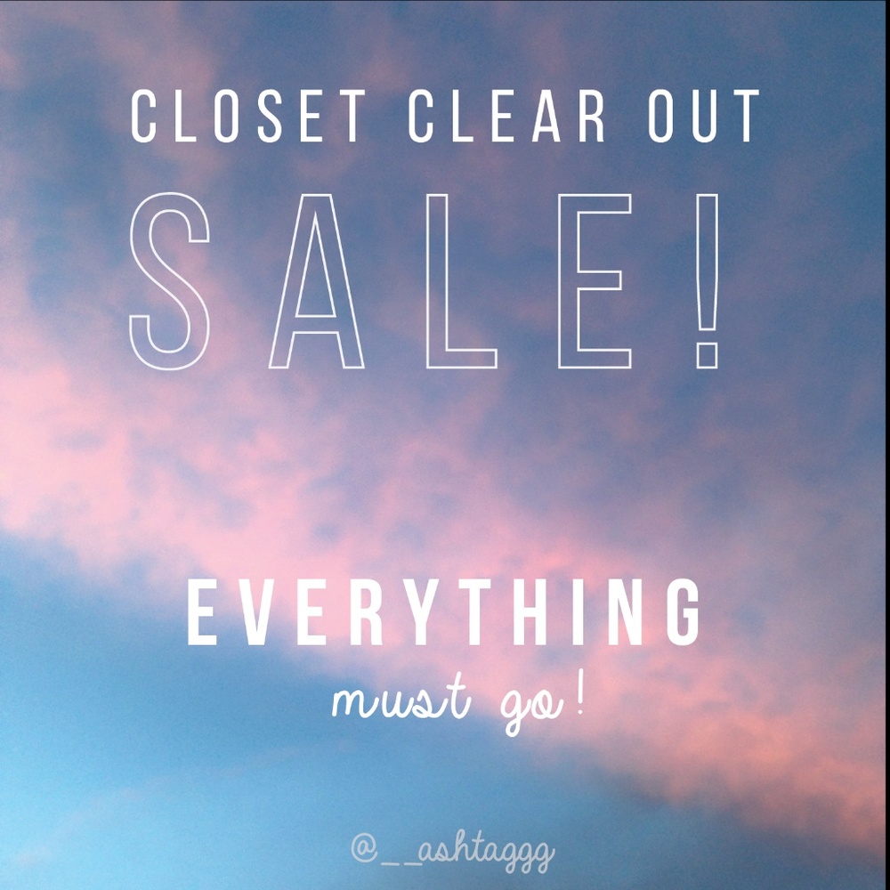 Lightly used clothes looking for a new home! 