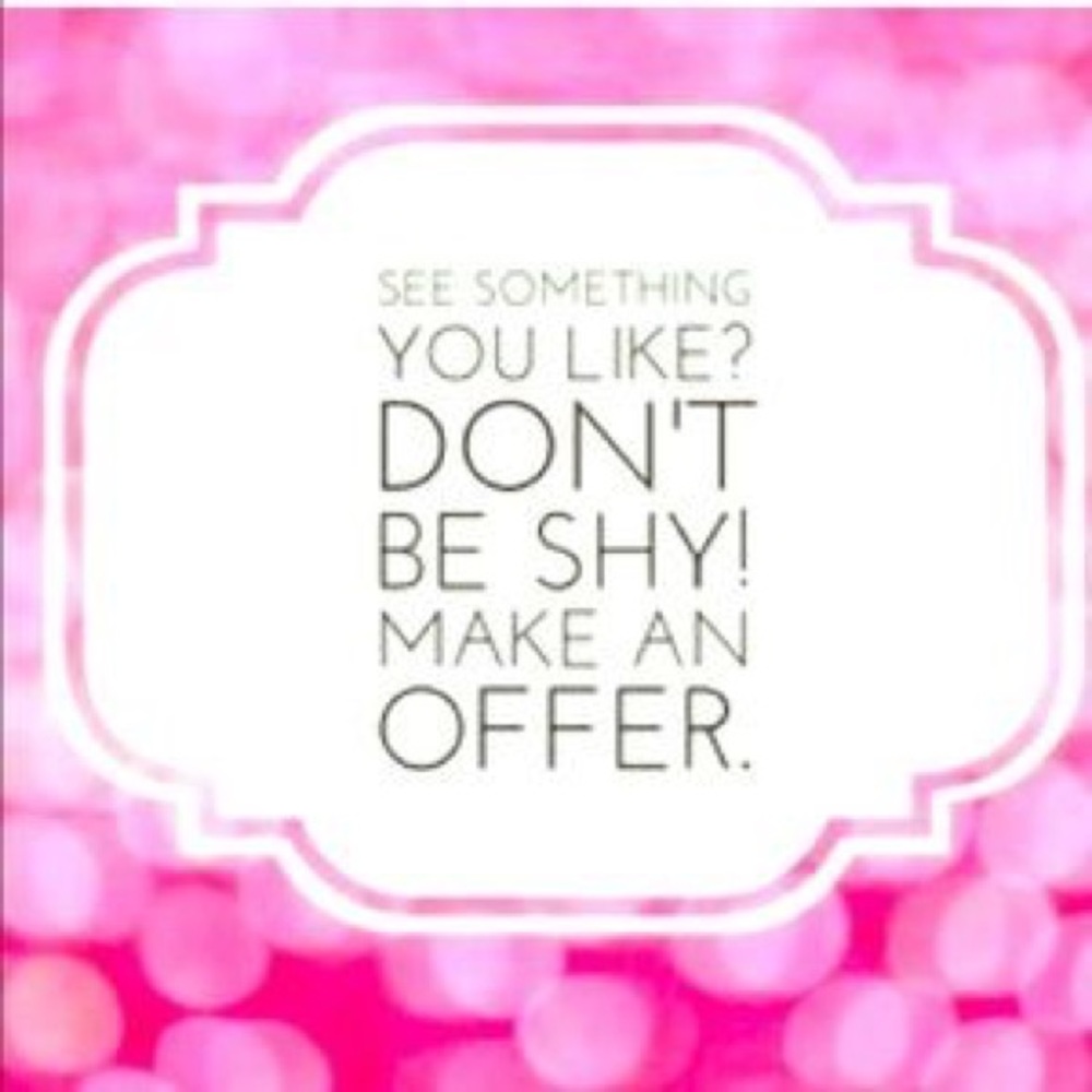 Offers welcome!!! 💗💗💗