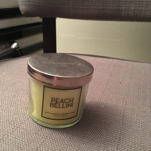Bath and Body Single Wick- Peach Bellini