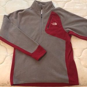 north face quarter zip