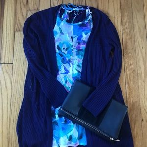 Multicolored asymmetrical tank top