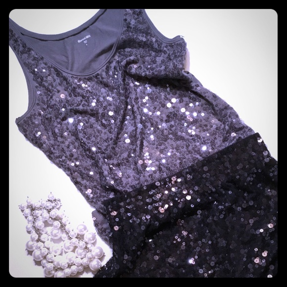 Garnet Hill Dresses & Skirts - Garnet Hill sequins skirt xs top small