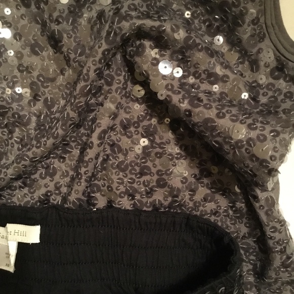 Garnet Hill sequins skirt xs top small - Picture 5 of 7